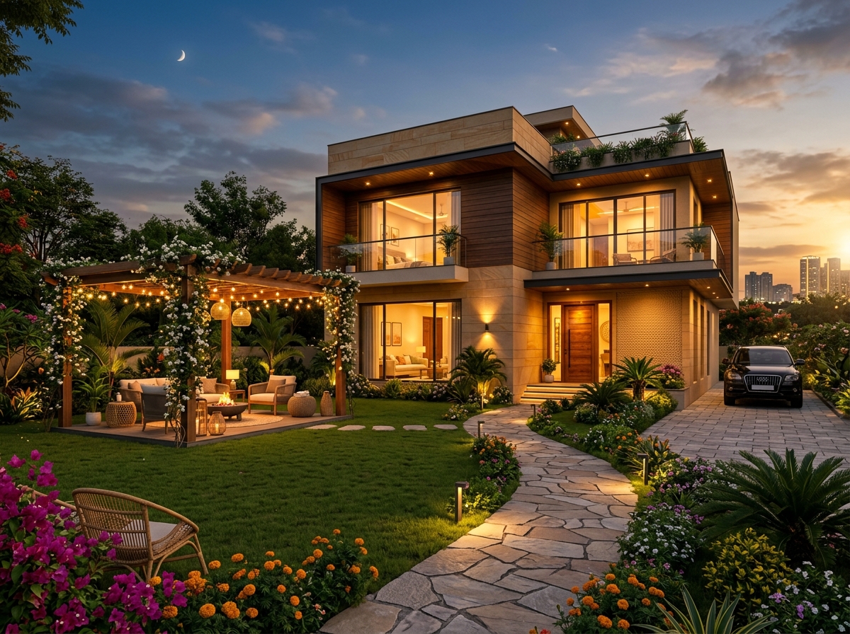 Dream luxury villa built by Solid Work Pvt Ltd